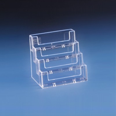 Porta Biglietti Da Visita In Plex Trasparente - Per Tavolo E Bancone | Design Elegante - Foto 3